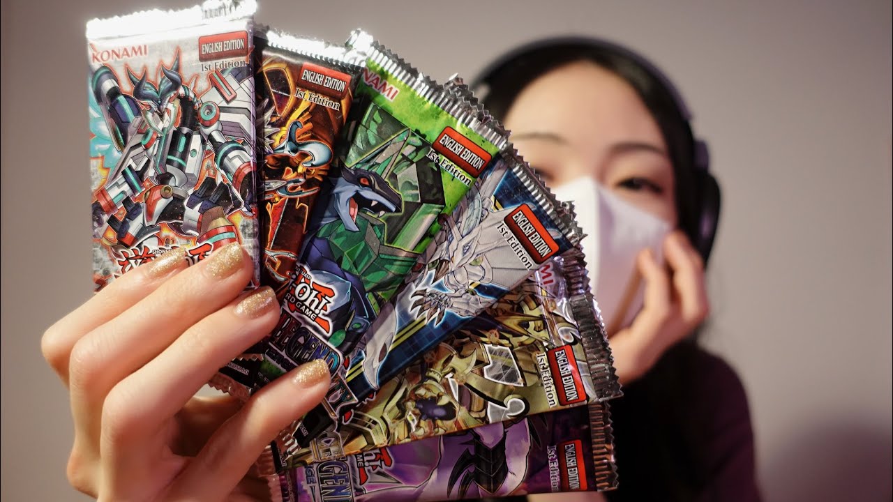 ASMR - Yu-Gi-Oh! Cards Unboxing #2 - For Sleep✔︎, Relaxing Time✔︎, Chill Time✔