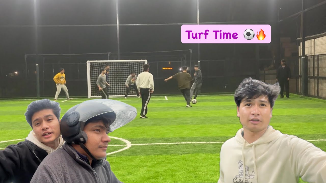 Back in Haldwani 🏡 Turf Game with Friends | Full Masti Vlog ⚽🔥