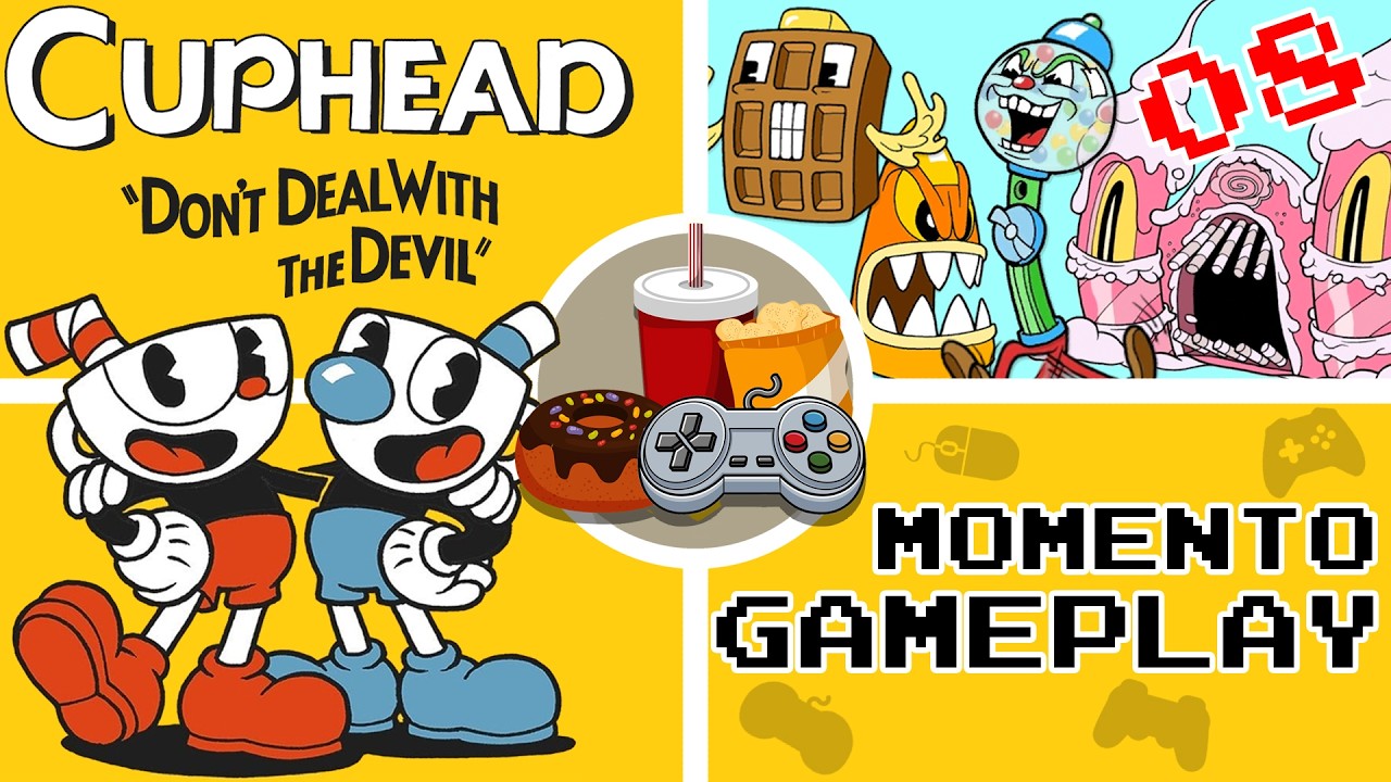 CUPHEAD: AVANÇO AÇUCARADO! Momento Gameplay [PARTE 8]