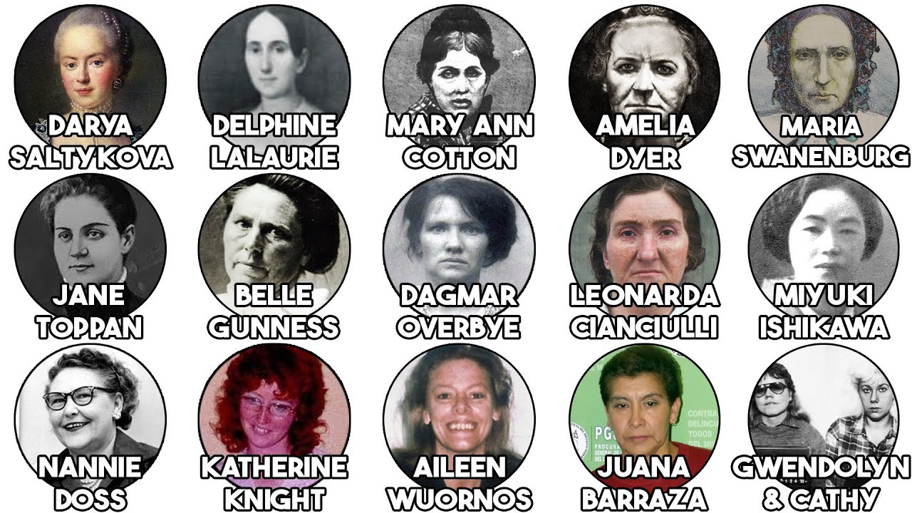 Every Female Serial Killer Explained in 23 Minutes