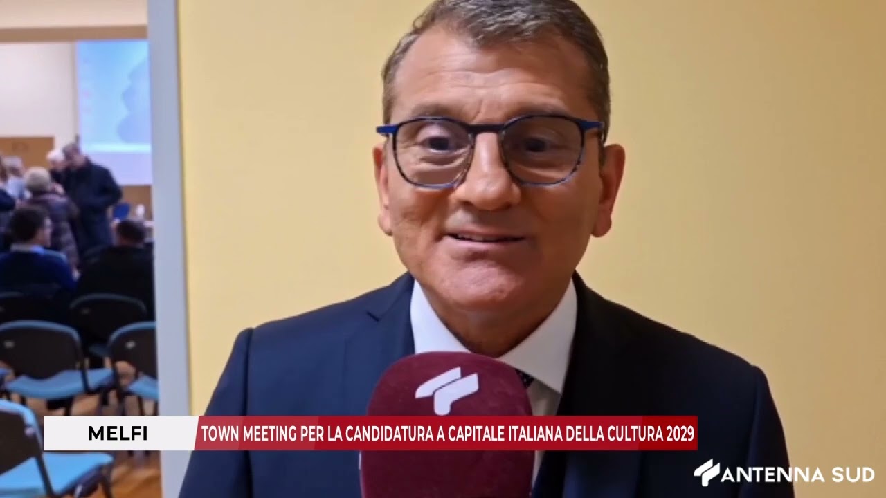 20 MARZO 2026 - MELFI: TOWN MEETING PER LA CANDIDATURA A CAPITALE ITALIANA DELLA CULTURA 2029