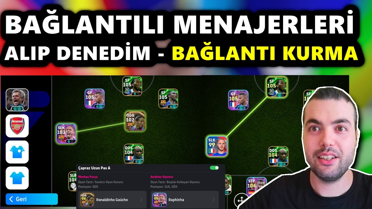 BAĞLANTILI MENAJERLERİ ALDIM 👀MOURİNHO ve AMORİM OYUNCU BAĞLANTILARI NASIL YAPILIR (eFootball 2026)