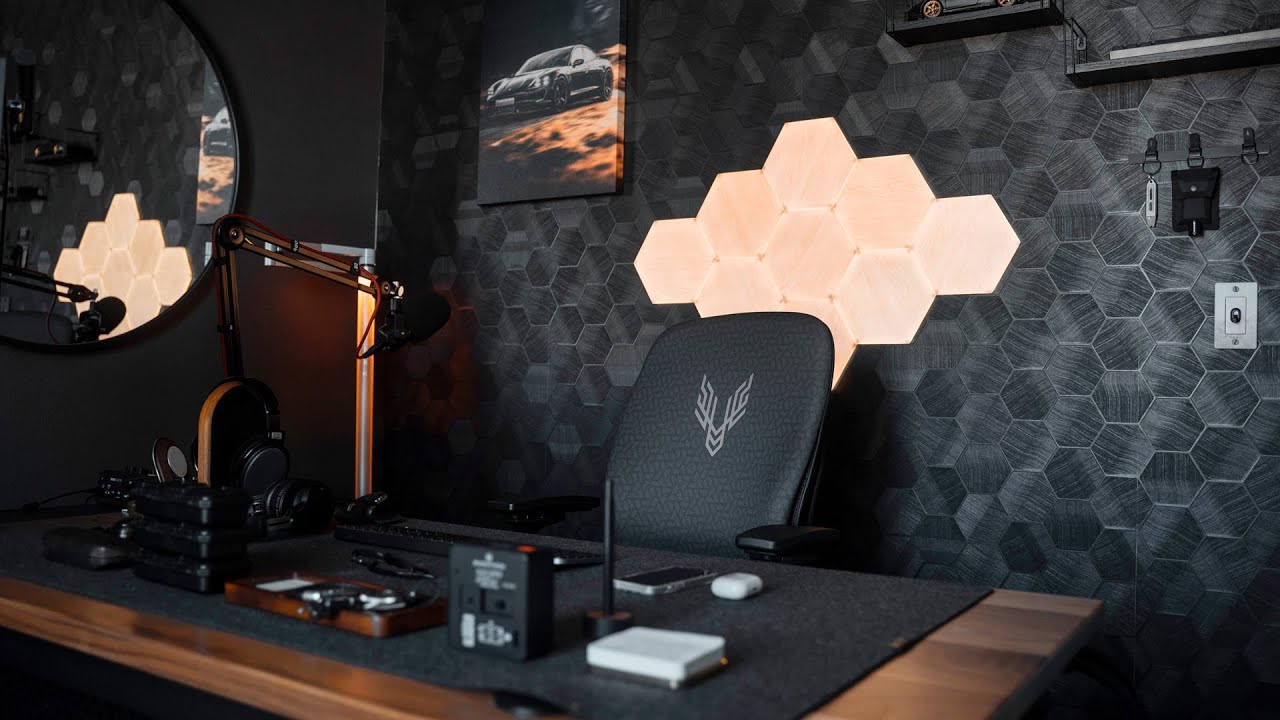 Trying out the Nanoleaf Wood Element Light Panels