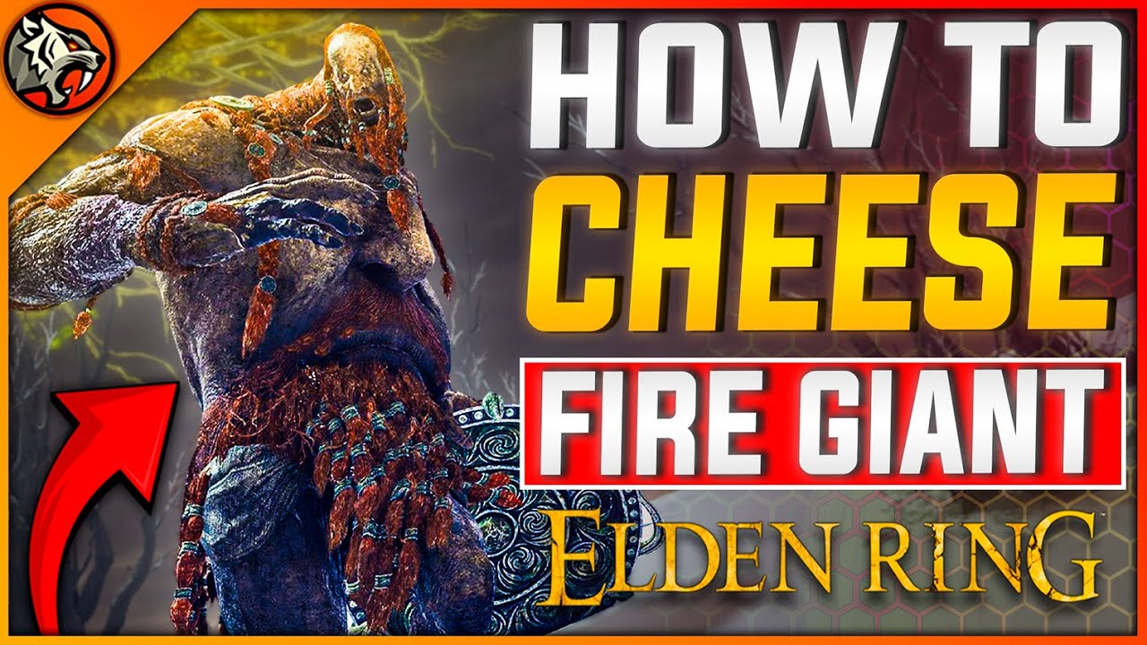 Elden Ring - How to CHEESE Fire Giant After 1.12 Patch (2024) | Boss Fight Full Guide