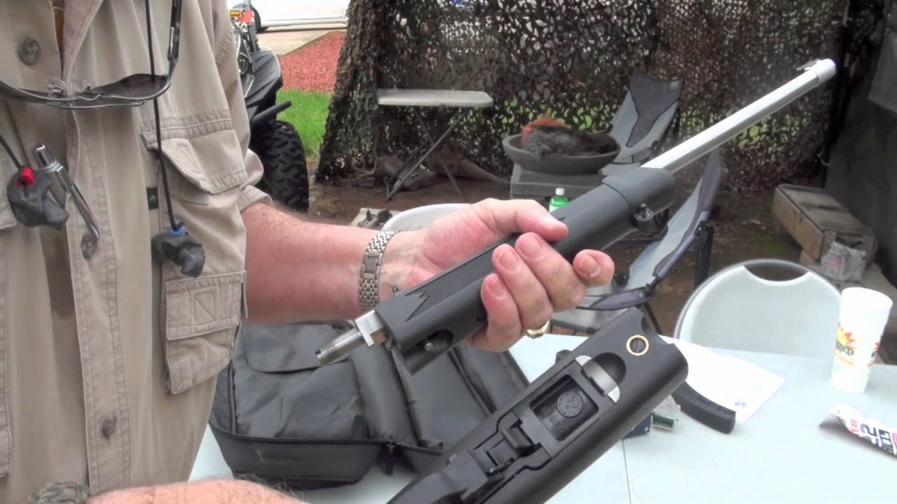 Ruger 10/22 Takedown Rifle Shooting
