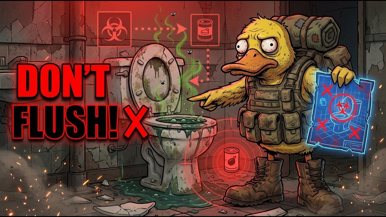 Death From The Toilet: Build This $1 