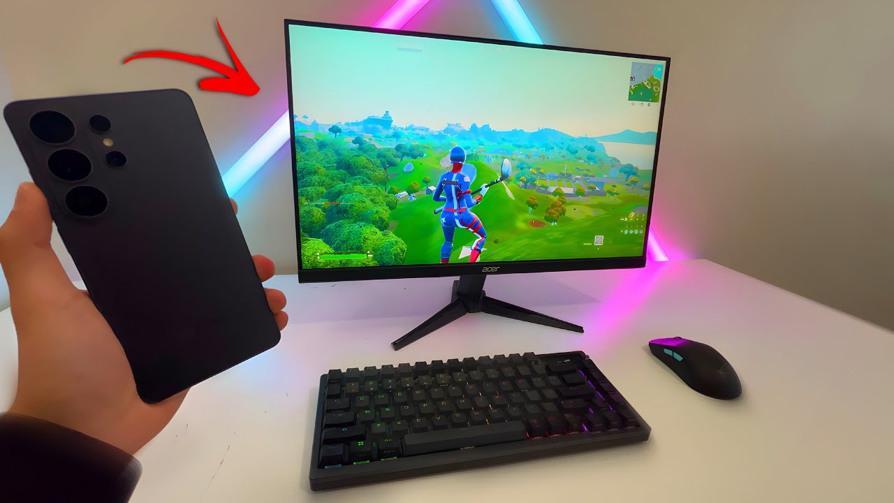 I Turned a Galaxy S26 Ultra Into a Gaming PC&hellip;