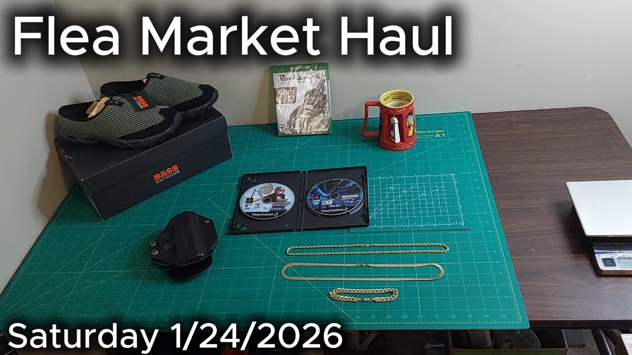 2026 01 24 Flea Market Haul