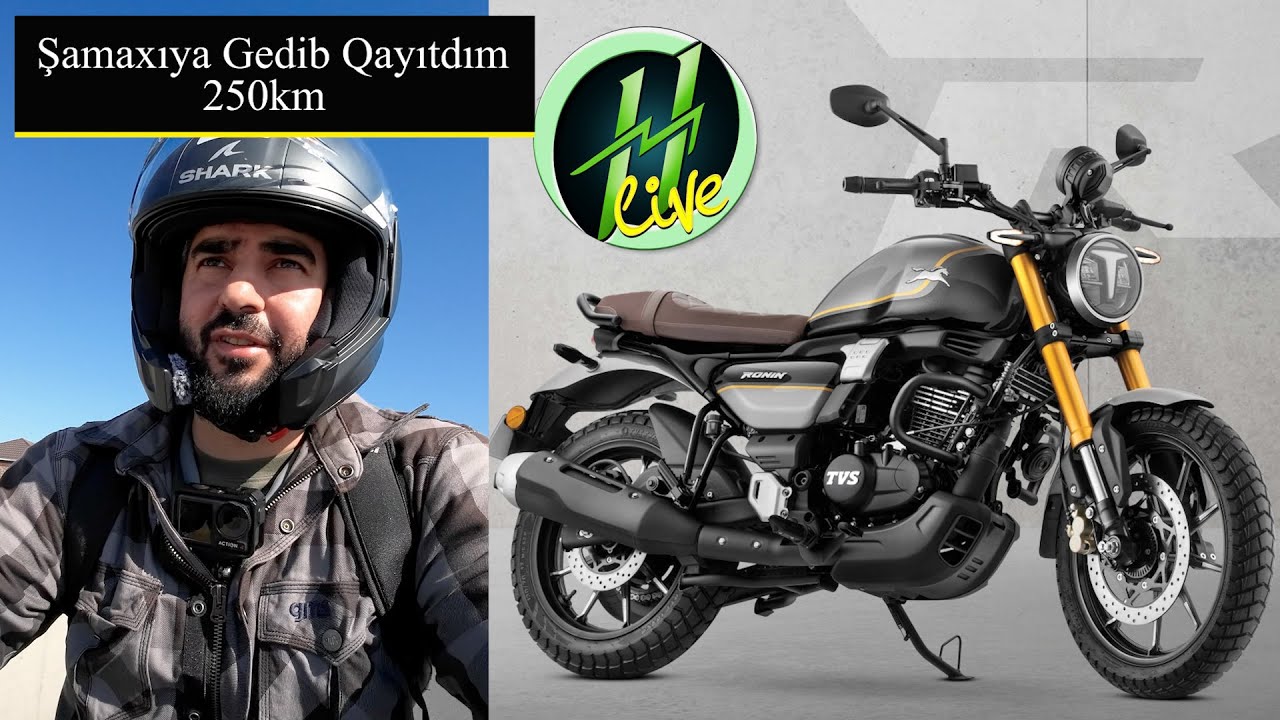 İlk Mexaniki Benzinli Motosikletim - Tvs Ronin