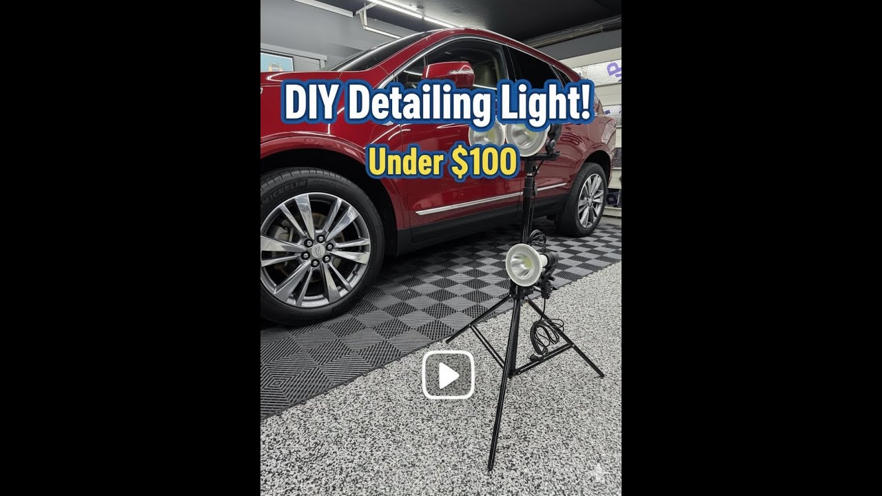DIY DETAILING LIGHTS - Under $100 - Paint Correction / Ceramic Coatings