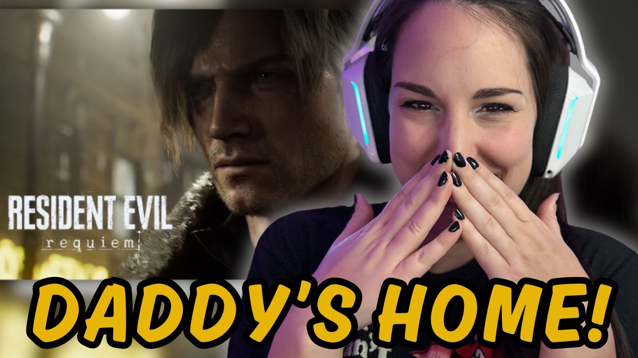 DADDY LEON IS RETURNING TO RACOON CITY!! 💀 Resident Evil Requiem - 4th Trailer | FIRST TIME REACTION