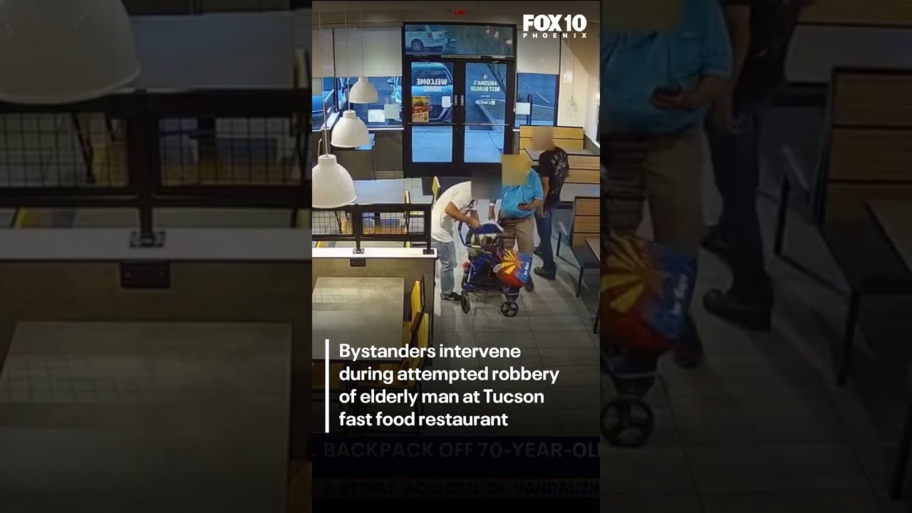 Попытка ограбления в Carl's Jr. в Тусоне попала на камеру | FOX 10 Phoenix