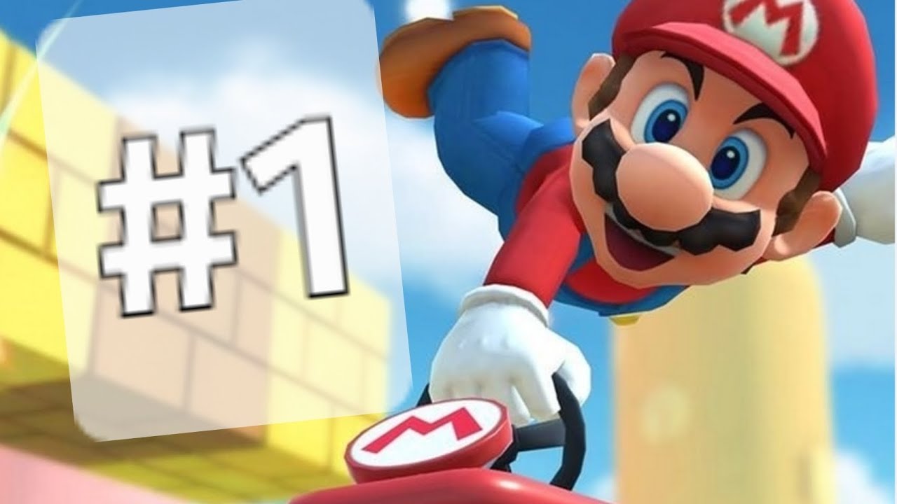 Playing mario kart tour #1