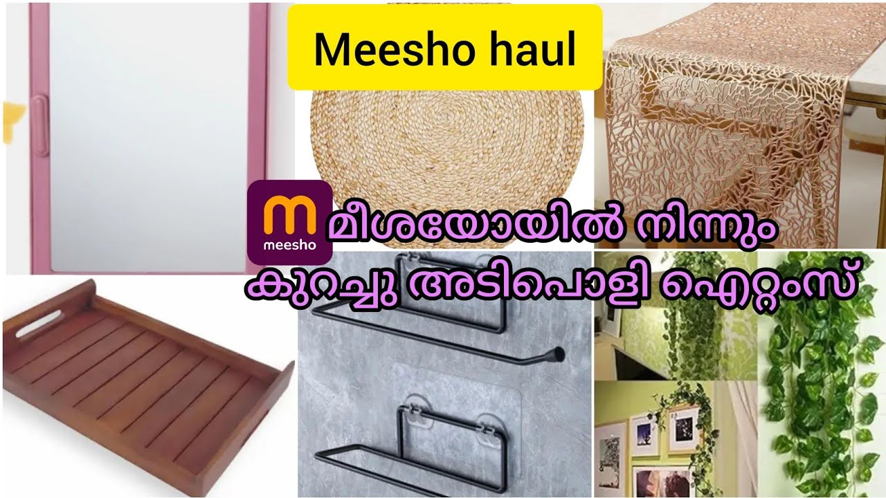 മീശോയിൽ നിന്നും കുറച്ചു അടിപൊളി ഐറ്റംസ് വാങ്ങിച്ചു /Meesho haul/Rufari Vibez