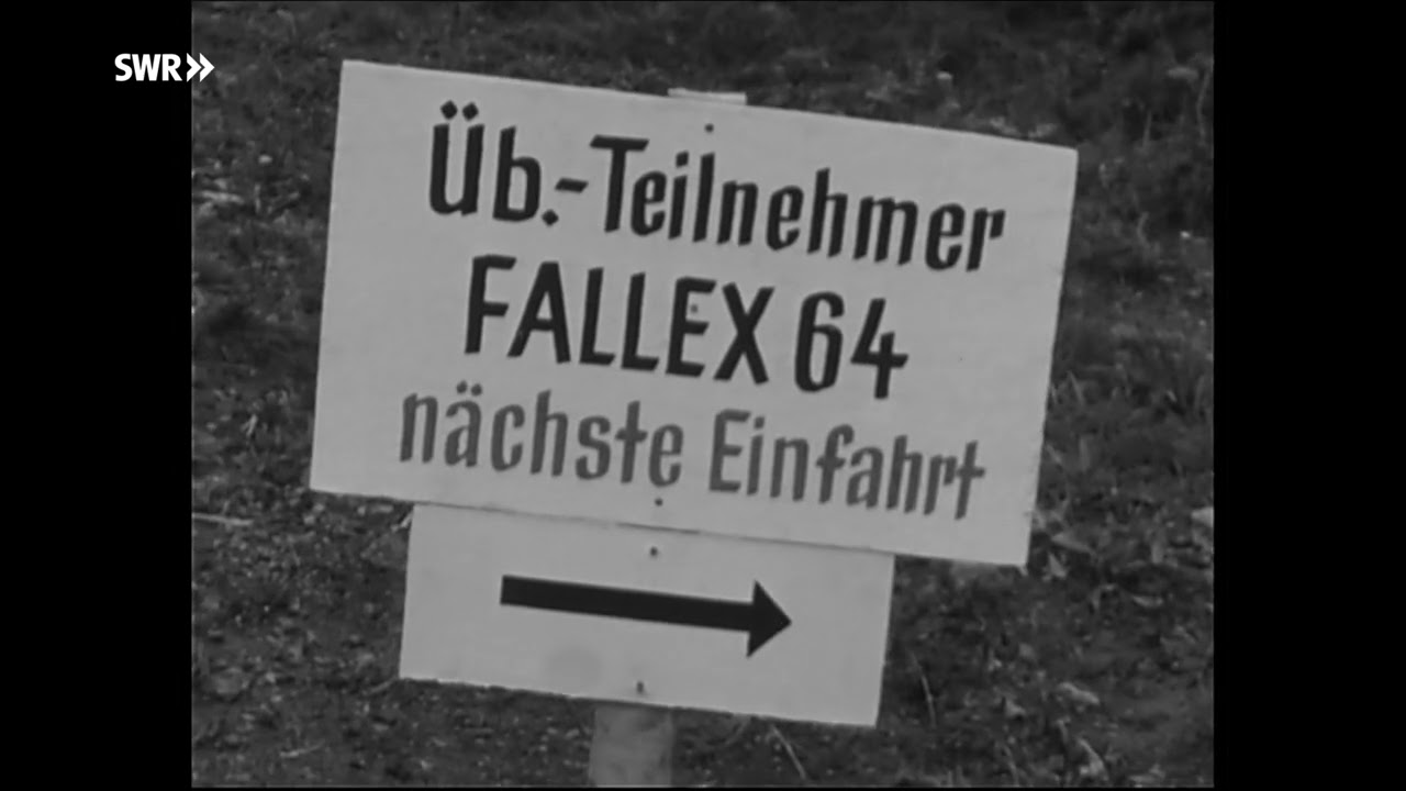 SWR Retro – Abendschau: Fallex - Manöver 1964 21.09.1964