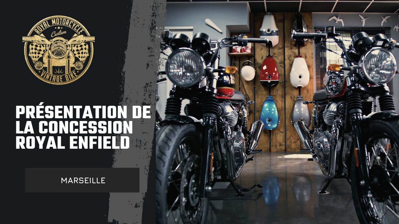 Royal Motorcycle : Présentation de la Concession Royal Enfield à Marseille