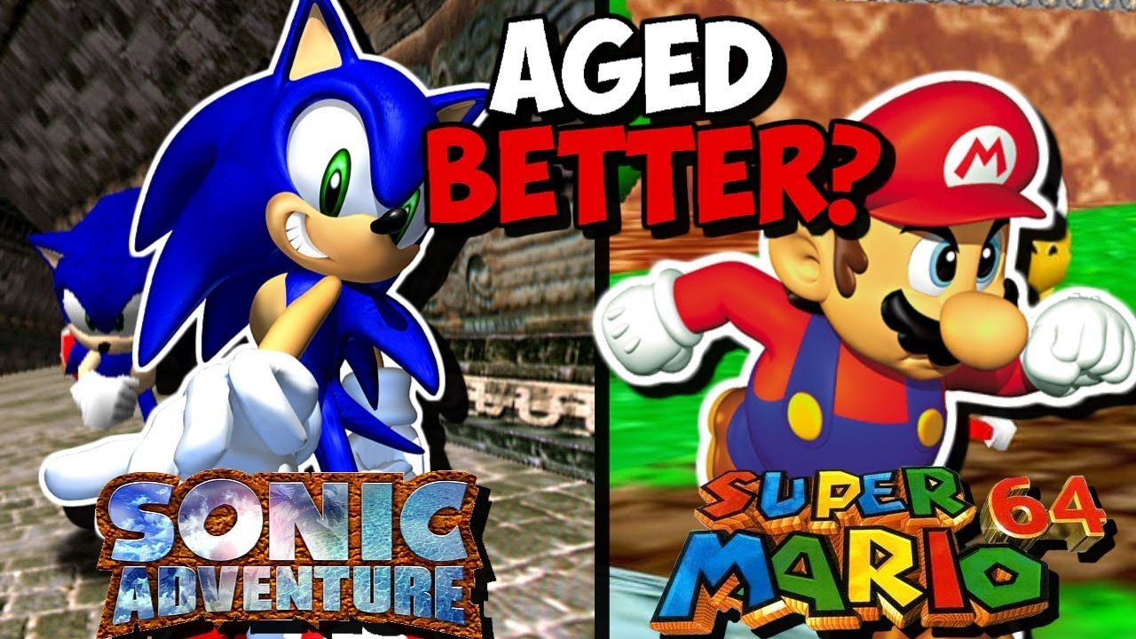 Sonic Adventure Aged *BETTER* Than Super Mario 64?!