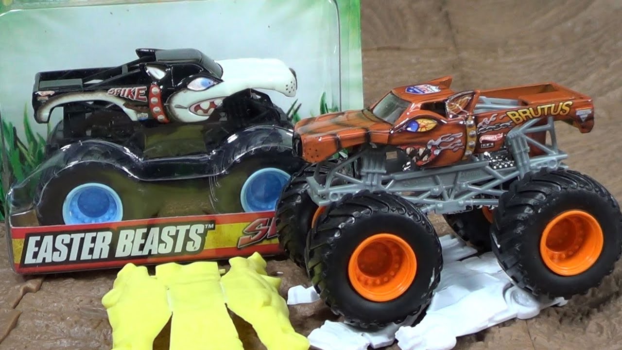 Monster Jam Brutus And Spike (Easter Version 2010)