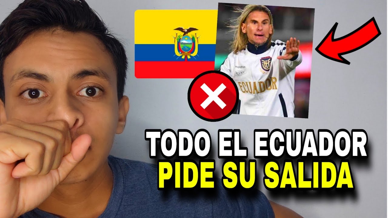 Los ecuatorianos ya no aguantan a Sebastián Beccacece… ¿Se irá de la selección?