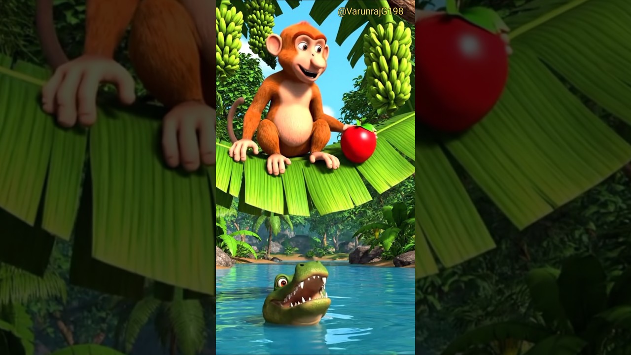 Yeh Bandar Crocodile Se Zyada Smart Nikla 😎 