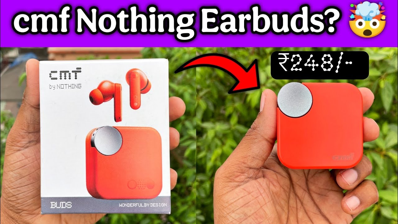 cmf Nothing Earbuds under 250 rupees? 🤯 | Cheapest Coolest Earbuds | cmf Nothing Design Earbuds