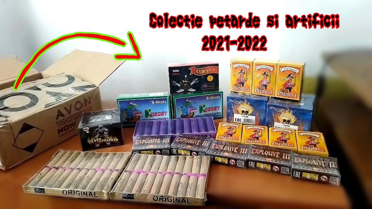 Colectie petarde si artificii 2021-2022 |part. 3|🎉🧨