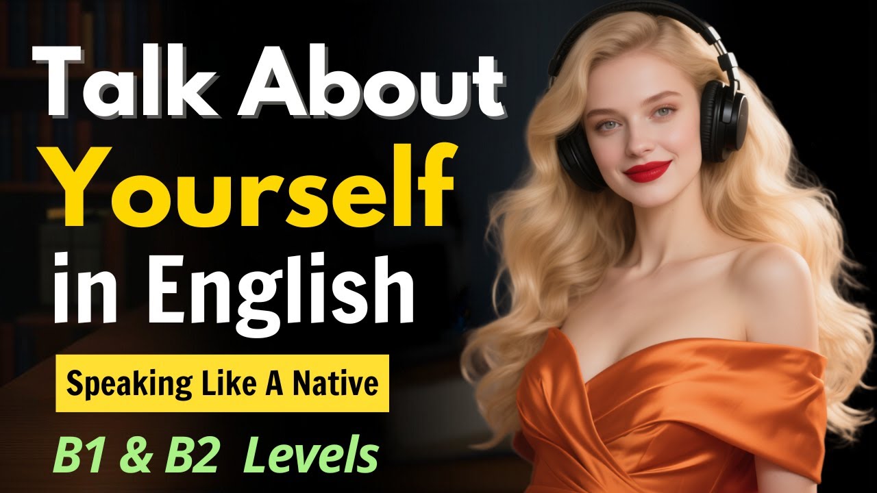 How to Talk About Yourself in English | Learn Real English Every Day | Listening & Speaking Practice
