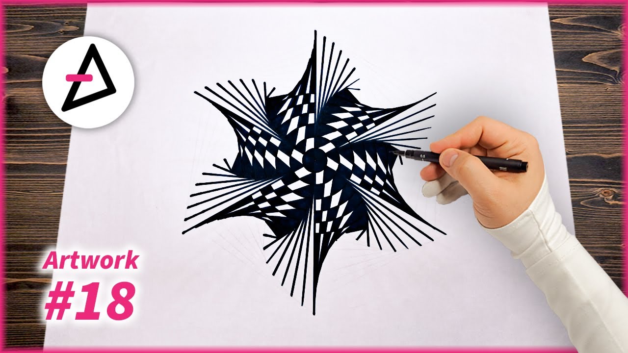 Drawing a Simple Geometric Chart | Art is
