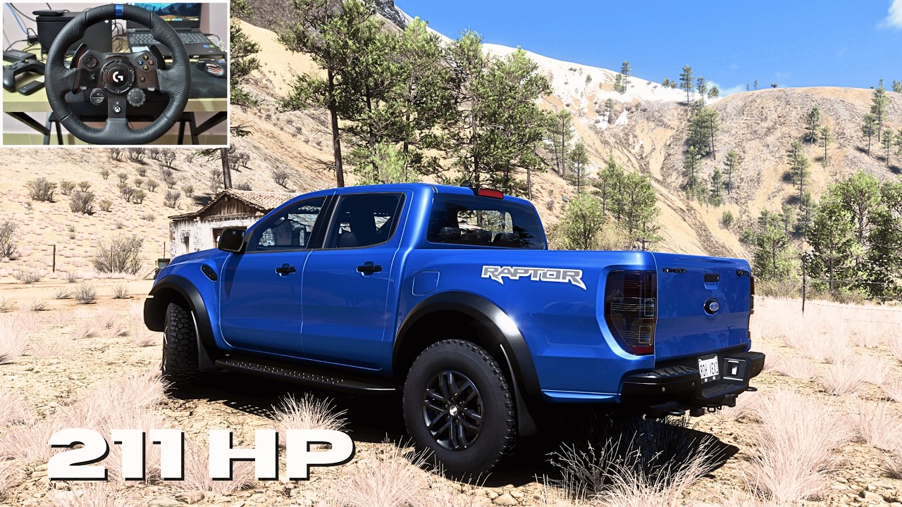 Ford Raptor 2019 Off-Road Drive in Forza Horizon 5 | Realistic Wheel Cam Gameplay