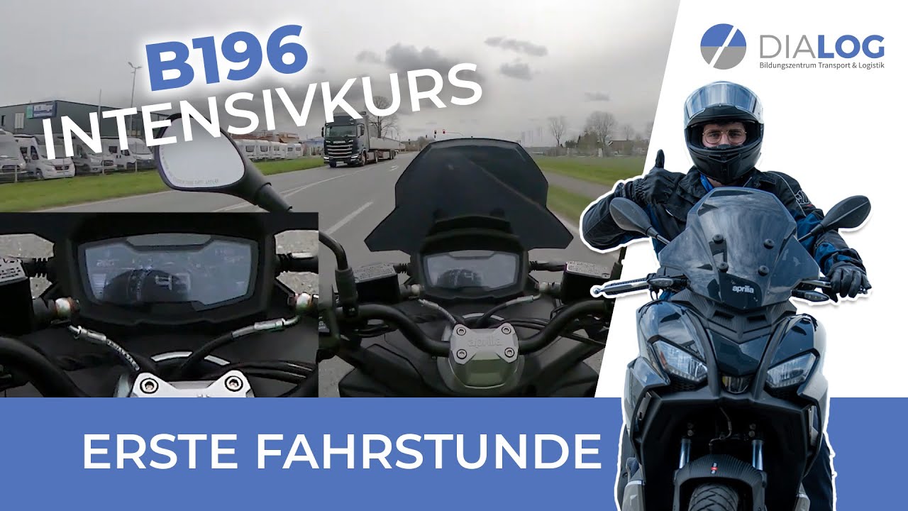 2,5 Tage - B196 Intensivkurs - Justus erste Fahrstunde 😱🙈  | DIALOG BZ