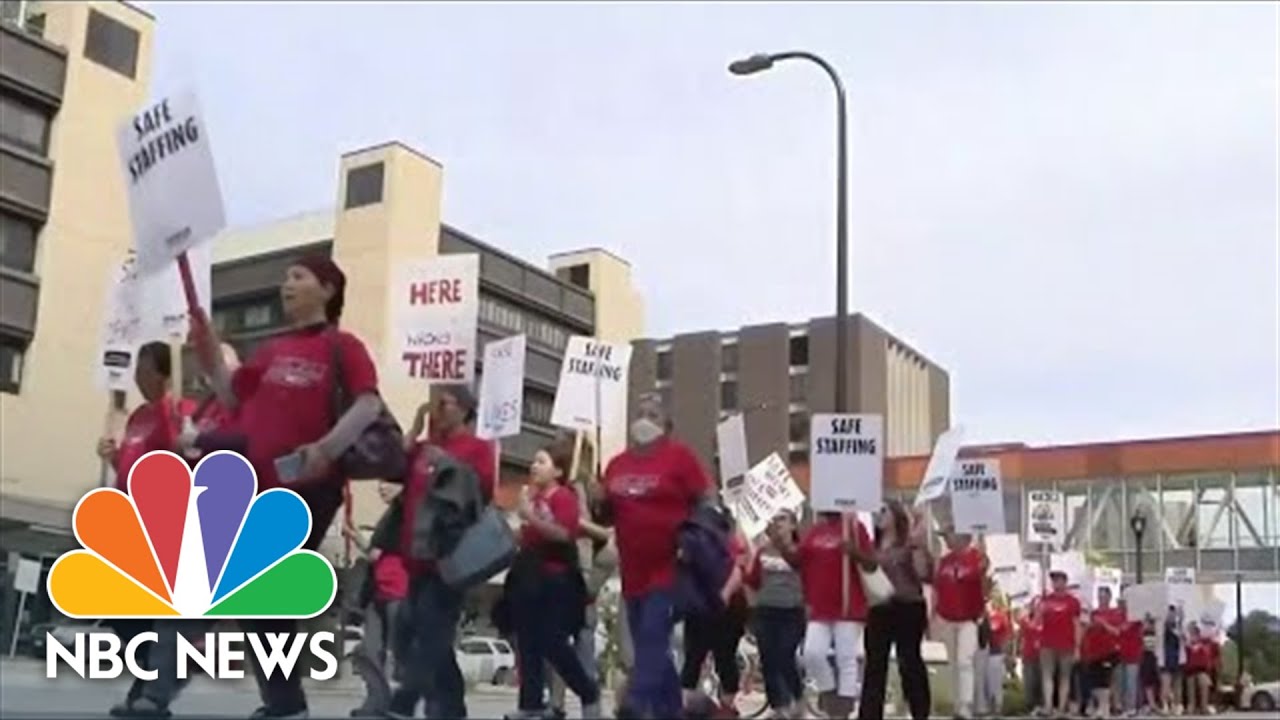 15,000 Minnesota Nurses Strike For Better Pay, Staff Retention