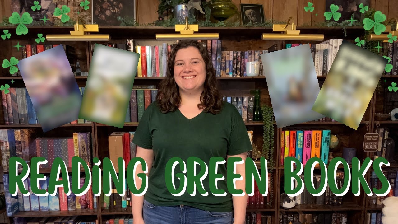 A “Green Books Only” Reading Vlog That Went Suspiciously Well 🍀