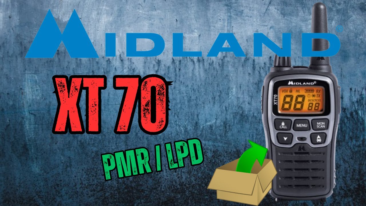 Midland XT70 | PMR446 e LPD - Unboxing & Confronto con Midland G7 PRO