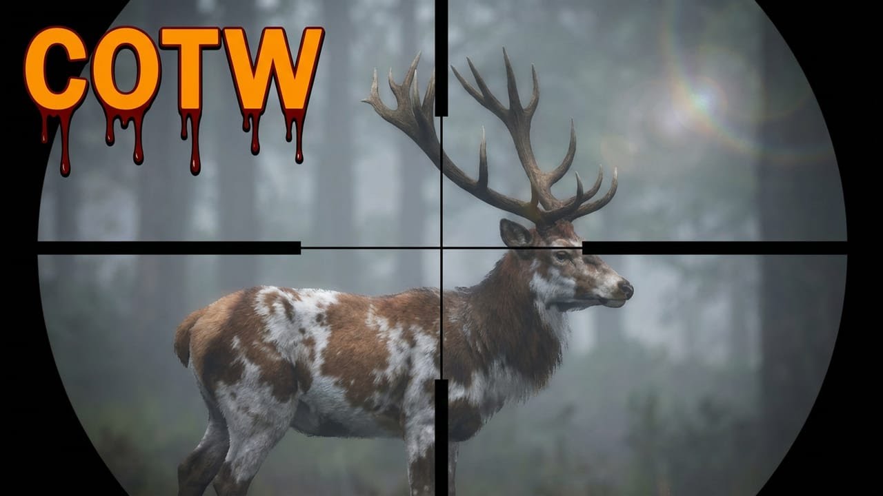 THE HUNTER: COTW FIRST PIEBALD RED DEAR DOWN!!! SUB UP YALL!!!