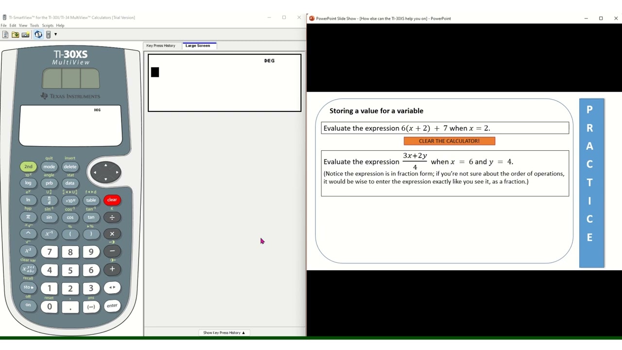 GED Calculator Tip - data key and least common multiple questions