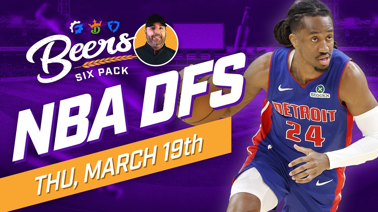 SIX FIRE Plays for NBA DFS on DraftKings and FanDuel!