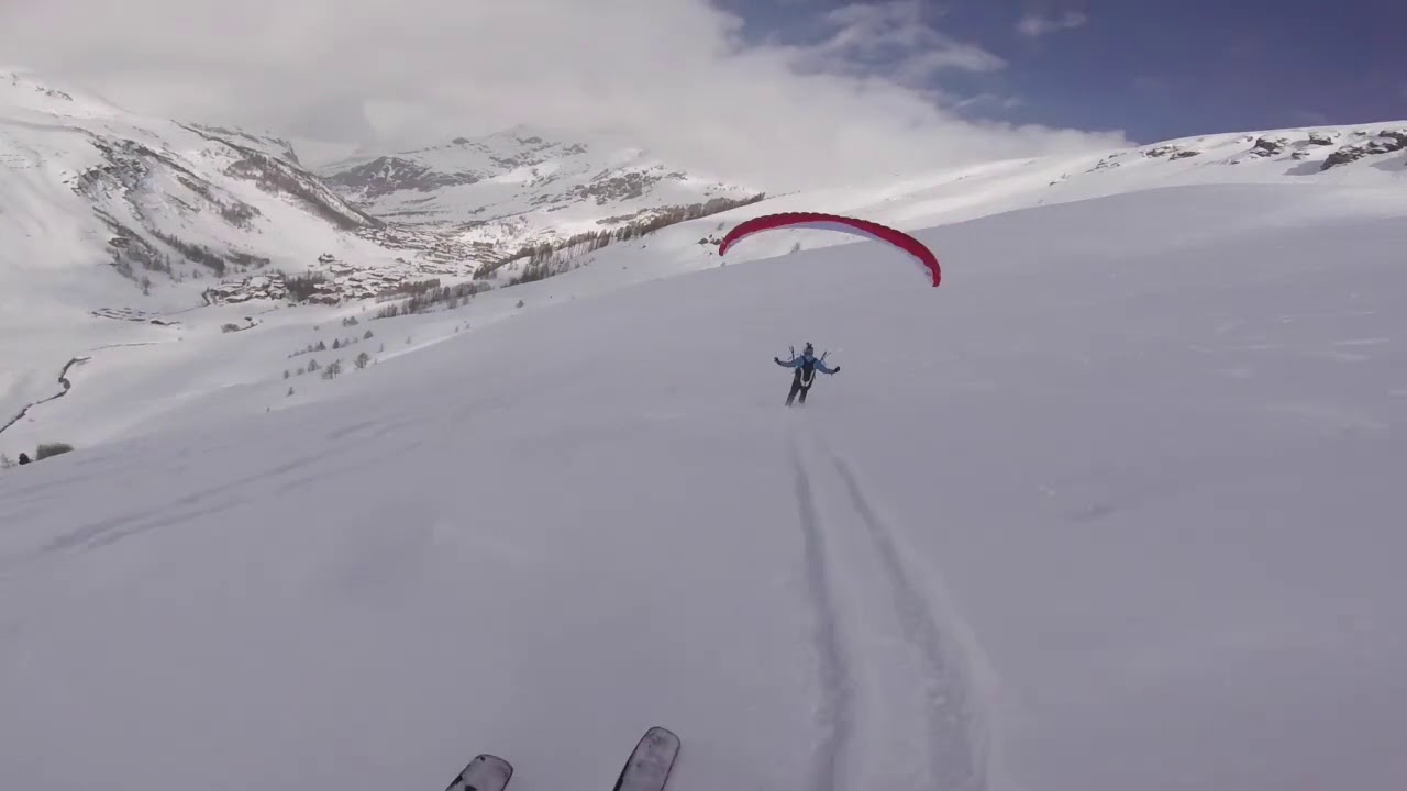 Asher Zalchendler Speed riding Val d'Iser | SKIANDFLY.COM