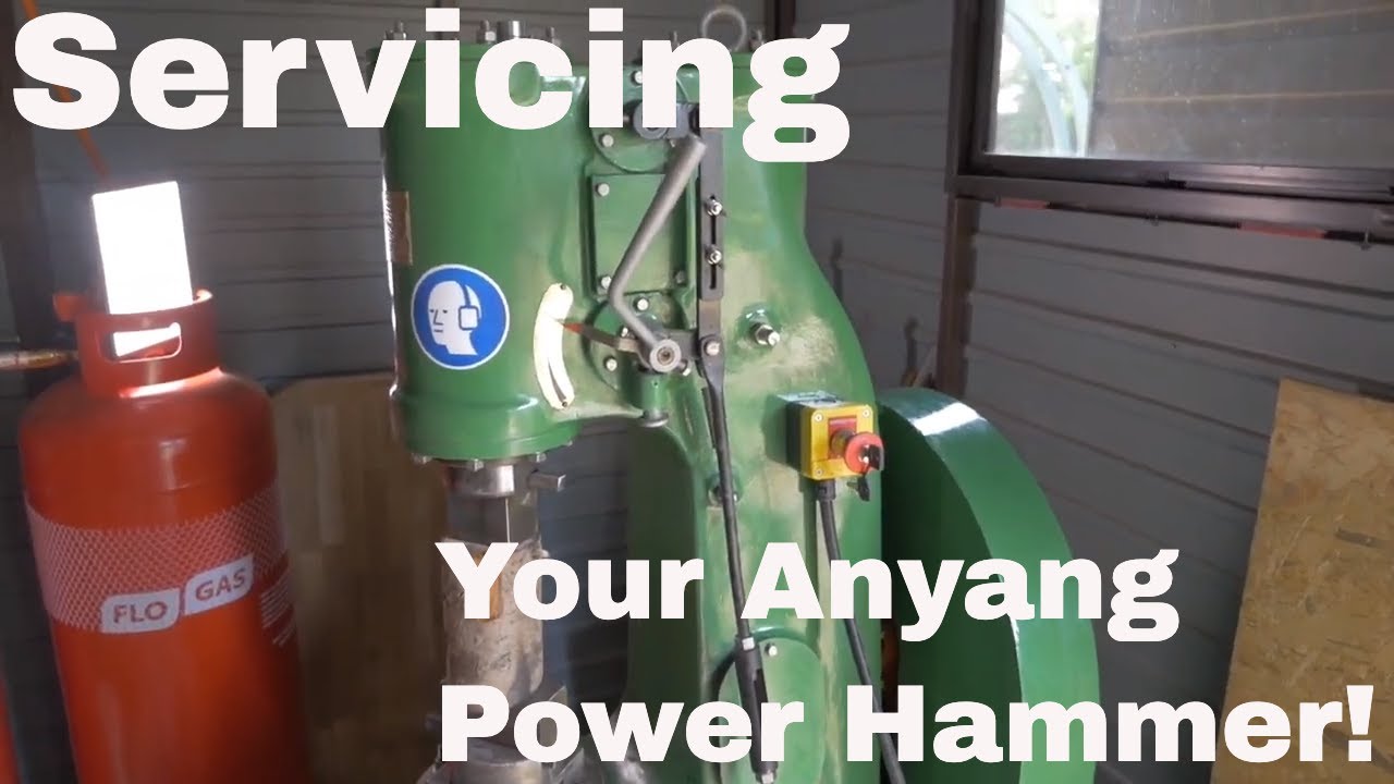 Servicing Anyang Power Hammer!