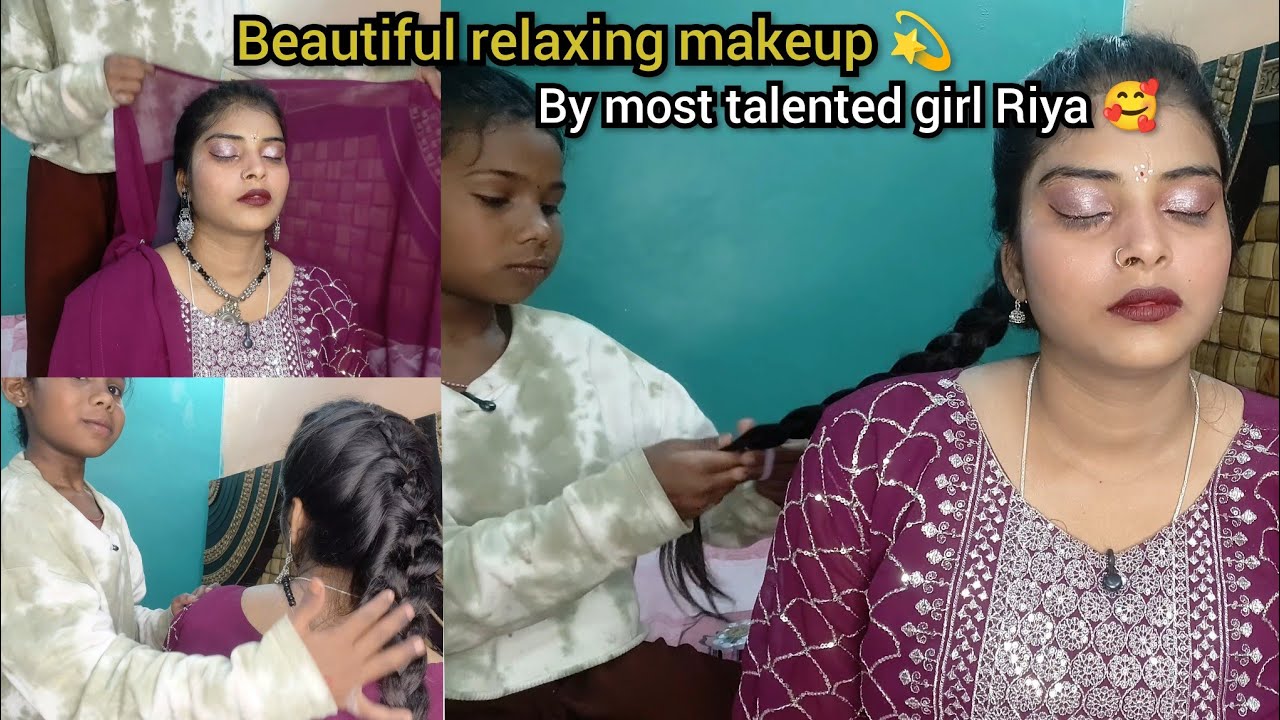 ASMR Riya Gives Me a Stunning Makeup Makeover 💄 Personal Attention & Tingles
