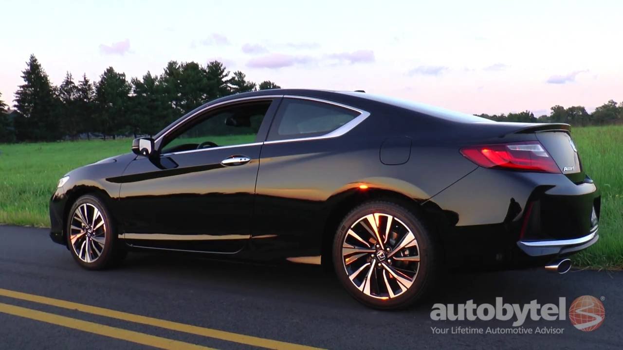 Видеообзор тест-драйва Honda Accord Coupe EX-L V-6 2017 года