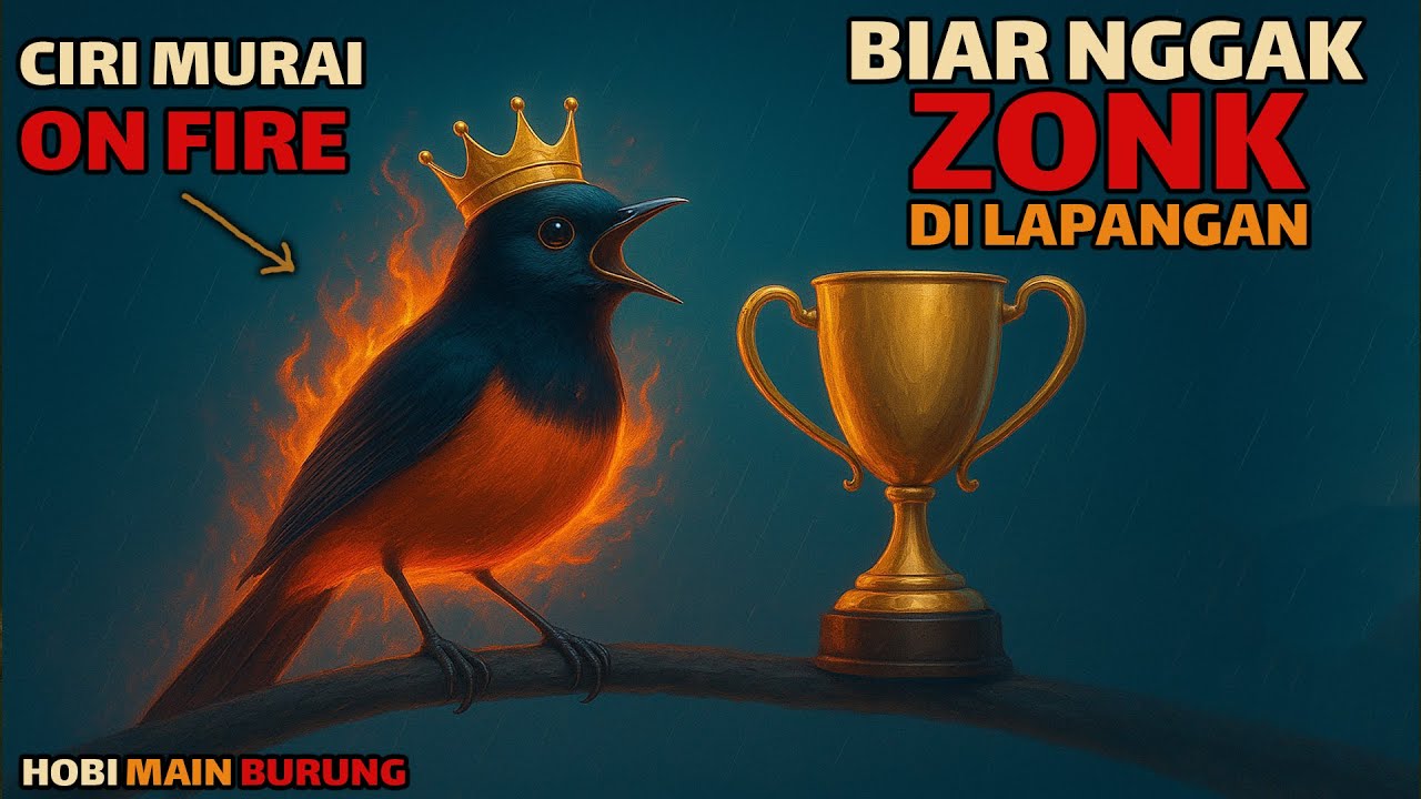 Biar Nggak Zonk di Lapangan, ini Cara Mengetahui Murai Batu Siap Lomba