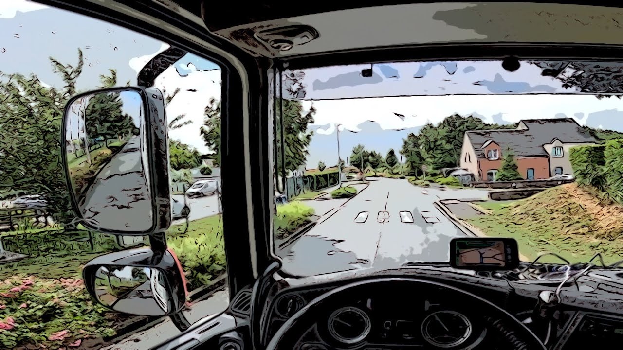 🇫🇷 POV Driving DAF XF 460|driving through the villages France #truck #driving