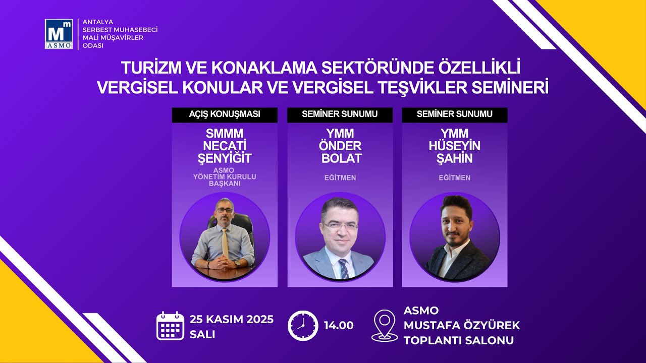 Turizm ve Konaklama Sektöründe Özellikli Vergisel Konular ve Vergisel Teşvikler