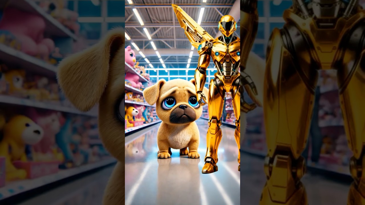 Magic Robot GO! Cute Dog's Transforming Buddy Becomes a DANCE Coach! 🤖💃