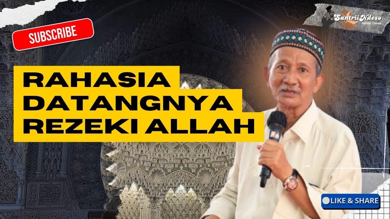 NGAJI KH AGOES ALI MASYHURI (GUS ALI) _ RAHASIA DATANGNYA REZEKI ALLAH