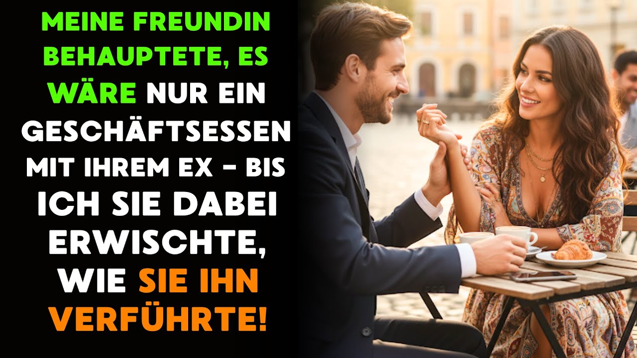 Meine Freundin behauptete, es wäre nur ein Geschäftsessen mit ihrem Ex - bis ich sie dabei erwischte