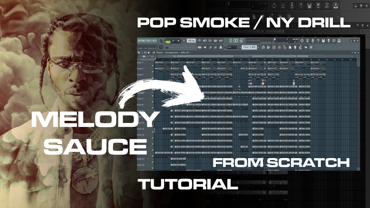 HOW TO MAKE ORCHESTRAL DRILL BEATS FOR POP SMOKE AND 808 MELO FROM SCRATCH (fl studio 20 tutorial)