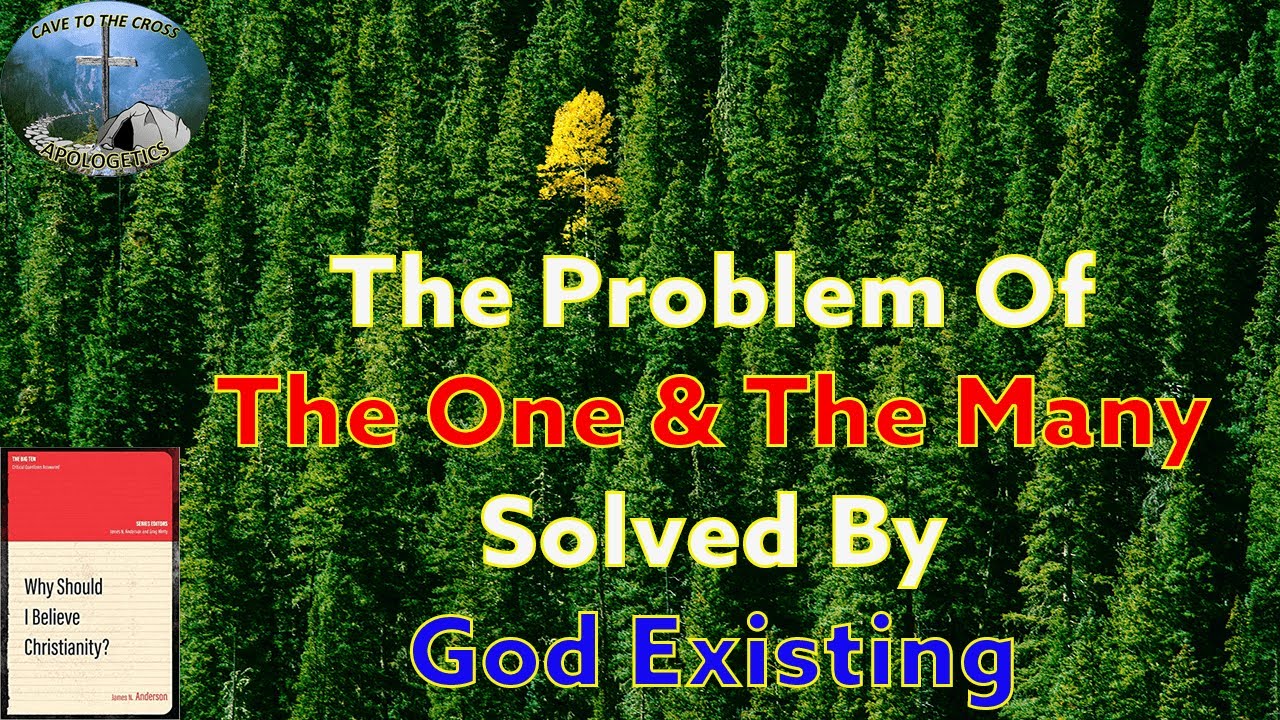 The Problem Of The One & The Many Solved By God Existing