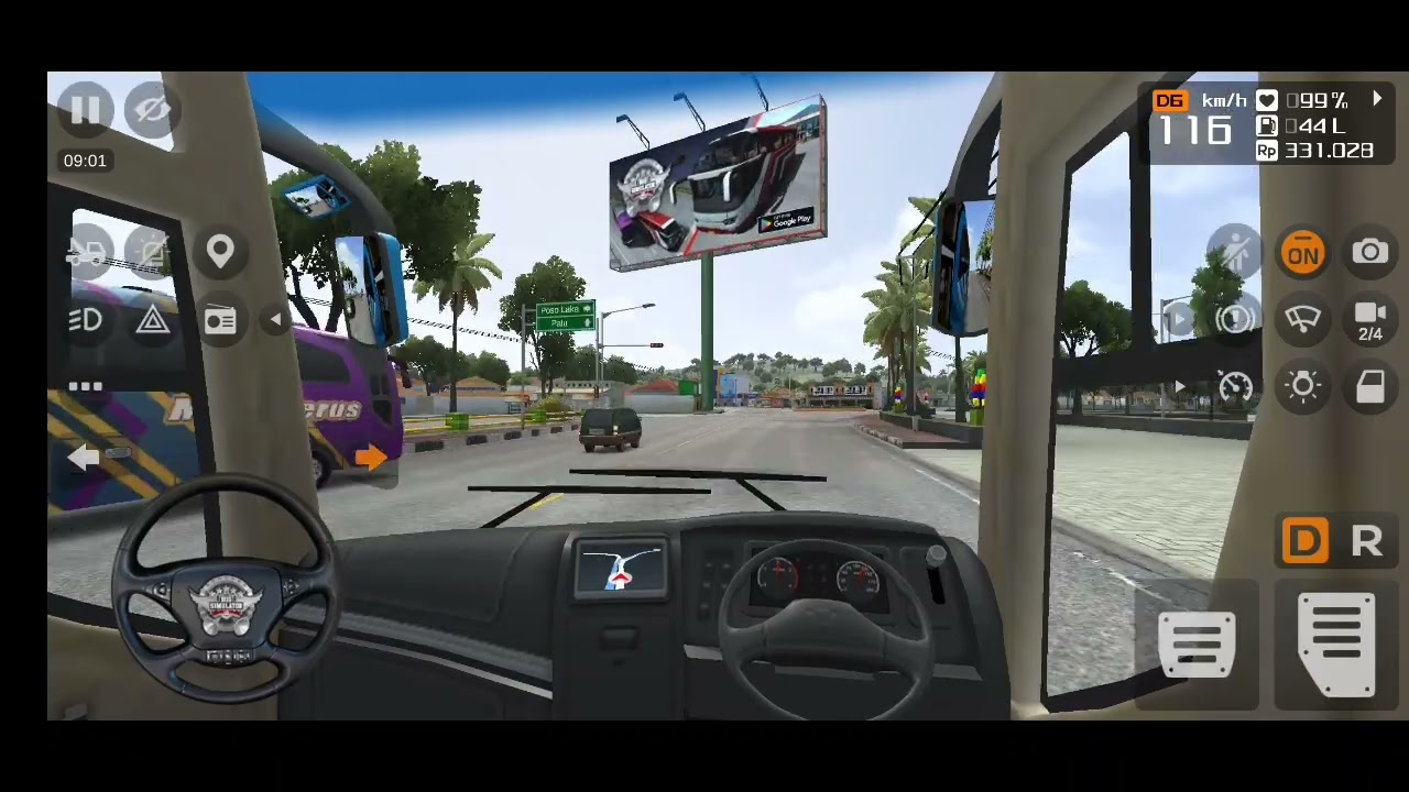 Butuh uang untuk beli bus baru lakukan trip panjang part 1