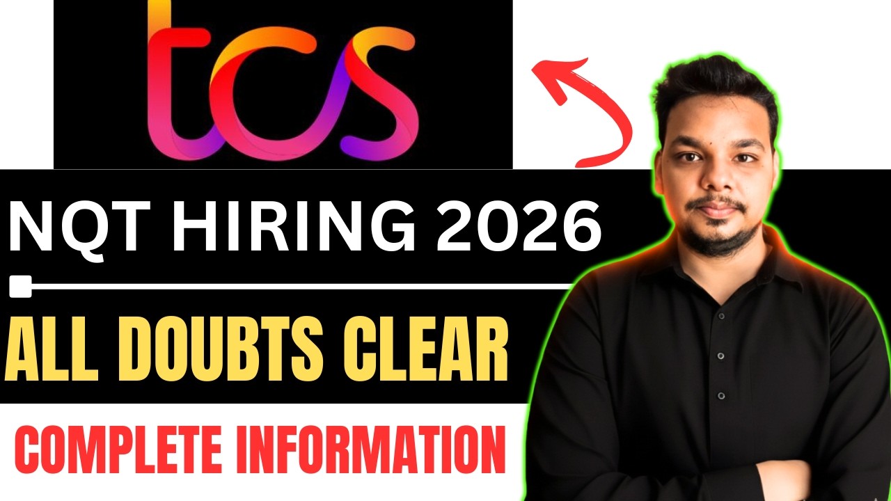 Important TCS NQT 2026 Registration Doubts | TCS NQT 2026 , Upgrade Exam , Exam Dates ,Apply Process